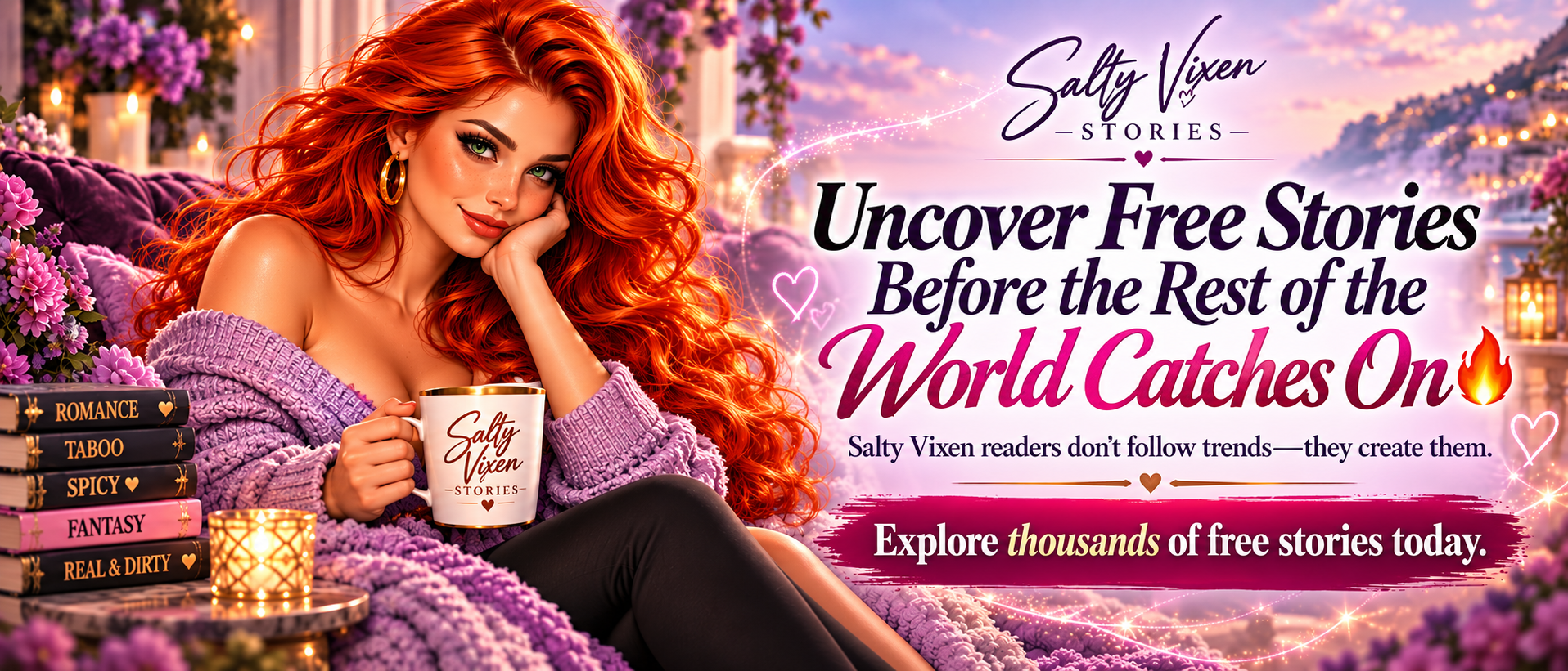 Salty Vixen Footer Banner